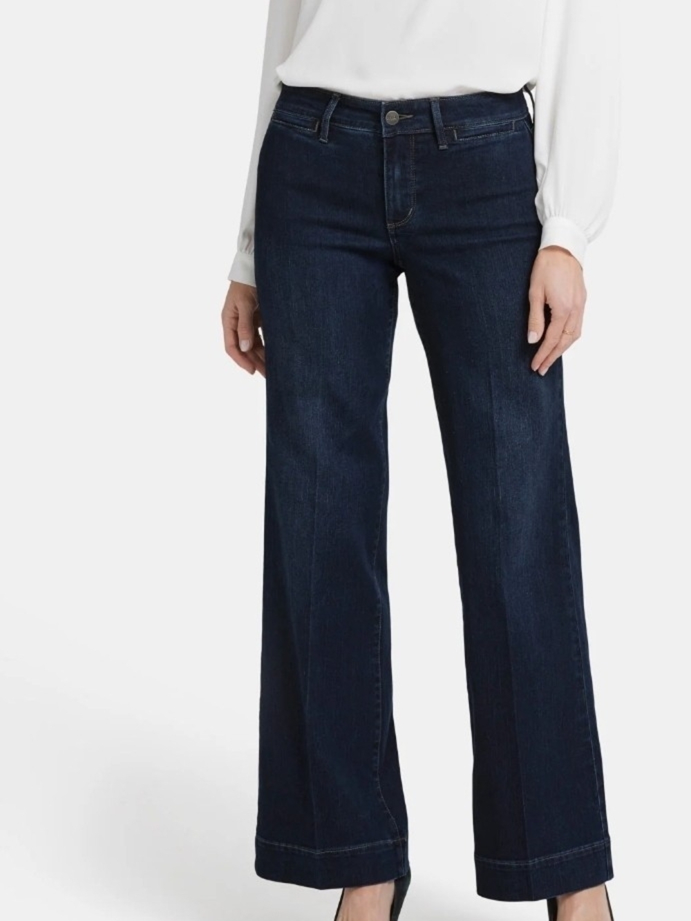 NYDJ Men's Navy Straight-Leg Chinos